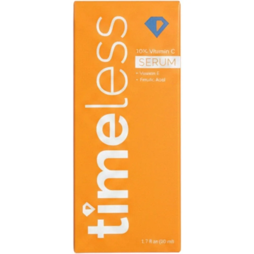 Timeless Skin Care 10% Vitamin C Serum Vitamin E Ferulic Acid 1.7oz 50ml New